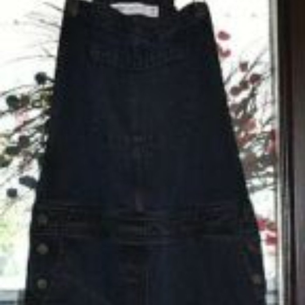 Asos denim black overalls womens US 6 jeans